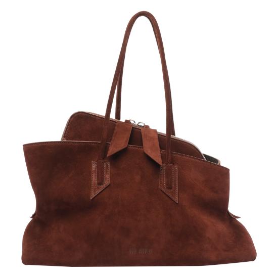 26FW 디 아티코 라 파세지아타 미디엄 탑 핸들 백 250WAH00054 LBT007AA850 BROWN