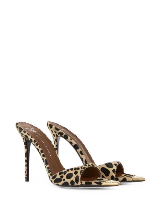 26FW 쥬세페자노티 샌들 I600002 001 LEOPARD PRINT - GIUSEPPE ZANOTTI