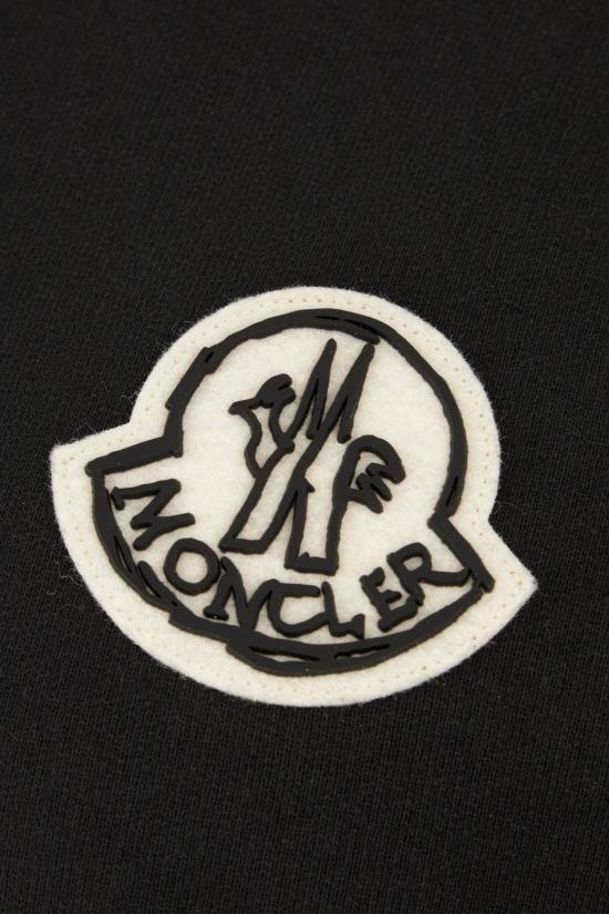 26FW 몽클레어 후드 티셔츠 8G00027899V4 999 NERO - MONCLER