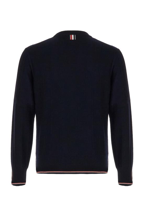 26FW 톰브라운 스웨터 MKA585AY1055 415 NAVY - THOM BROWNE