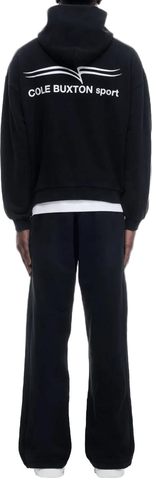 26SS 콜 북스톤 탑 COLEBUXTONSPORTZIPTHROUGHHOODIE BLACK - COLE BUXTON