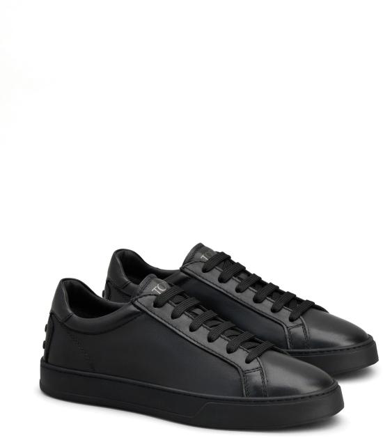 26SS 토즈 레더 스니커즈 XXM04L0HZ40JUS9999 BLACK - TODS