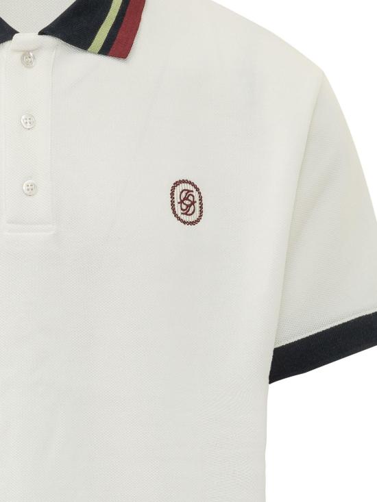 26FW 드롤드무슈 폴로 티셔츠 LPL152CO264OW WHITE - DROLE DE MONSIEUR