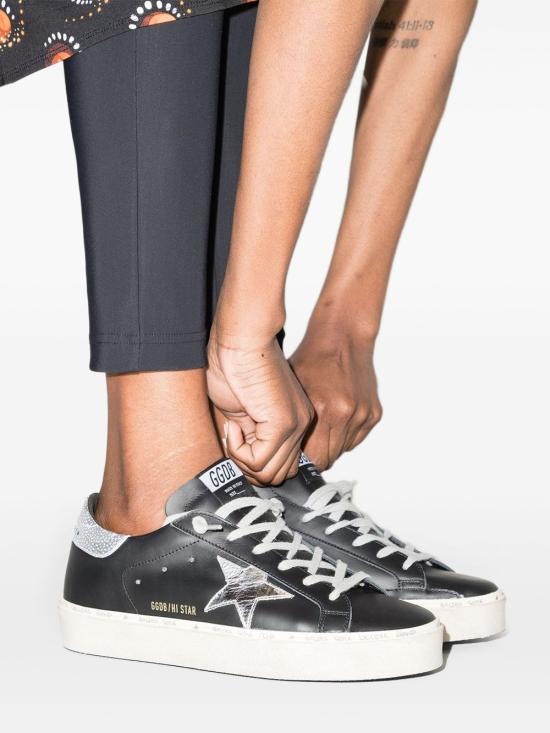 26FW 골든구스 하이스타 스니커즈 GWF00118 F00032890179 BLACK - GOLDEN GOOSE