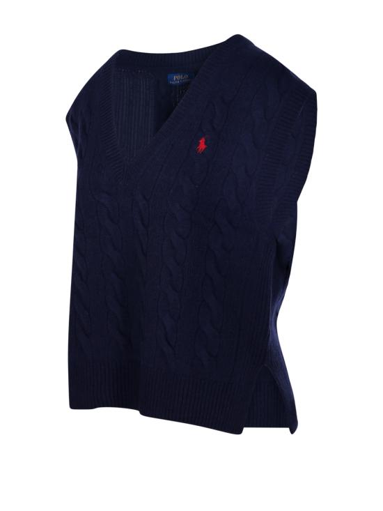 26FW 랄프 로렌 민소매 티셔츠 211949994500 HUNTER NAVY - RALPH LAUREN