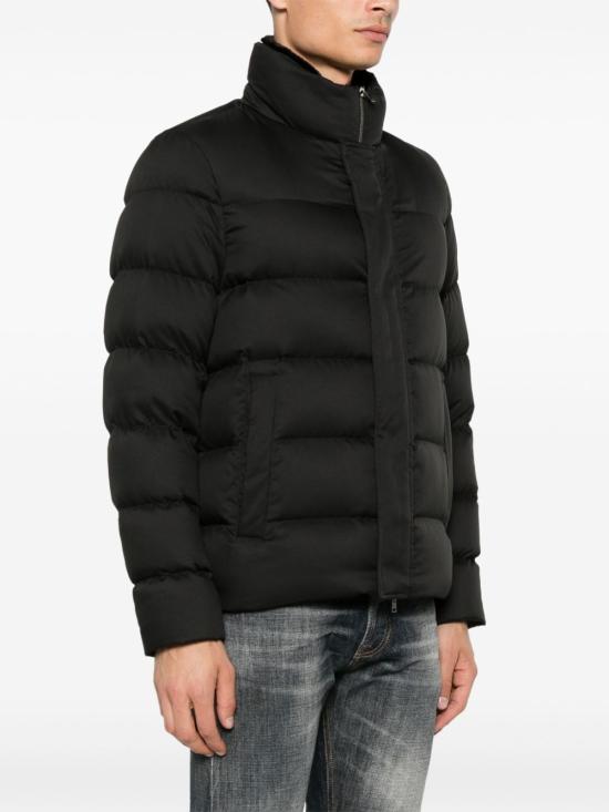 26FW 에르노 아렌델레 포 퍼 봄버 다운 자켓 PI001019U 12414Z9300 BLACK - HERNO
