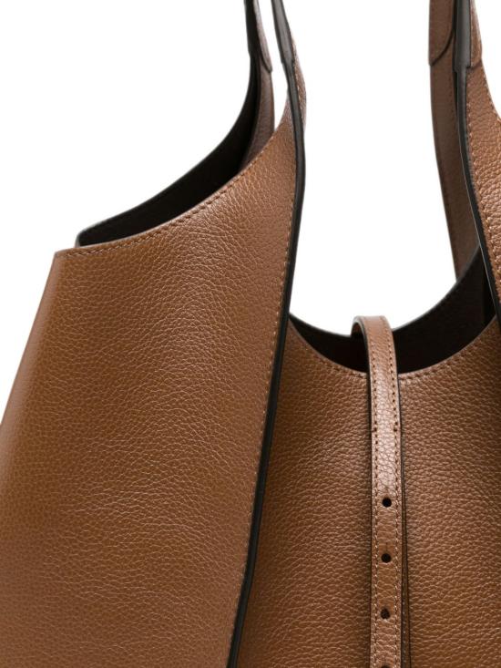 26FW 토즈 T 타임리스 미니 쇼핑백 XBWTSBA0300 XSOS600 BROWN - TODS