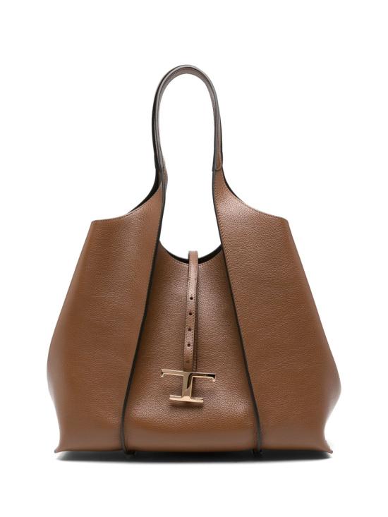 26FW 토즈 T 타임리스 미니 쇼핑백 XBWTSBA0300 XSOS600 BROWN