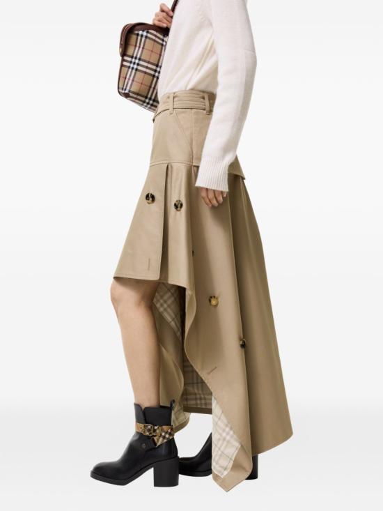 26FW 버버리 미디 스커트 8127157 C5956 BEIGE - BURBERRY