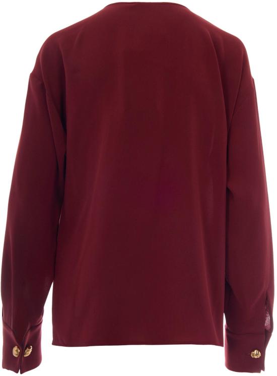 26FW 막스마라 블라우스 2626196015600MSTOTTIMO083 MAROON - MAX MARA