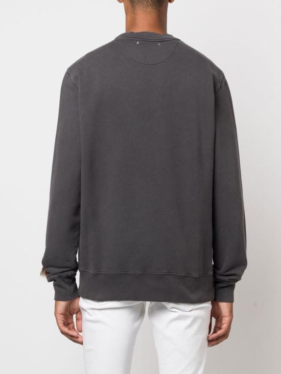 26FW 골든구스 골든 레터링 올리브 그린 스웨트셔츠 GMP01223 P00064260318 DARK GREY - GOLDEN GOOSE