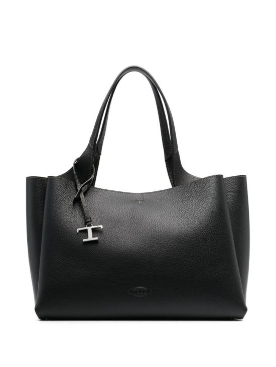 26FW 토즈 레더 백 미디움 XBWAPAF9300 QRIB999 BLACK
