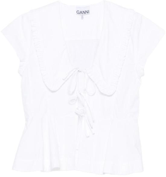 26FW 가니 민소매 티셔츠 A1040341151 WHITE - GANNI
