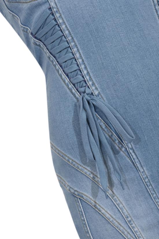 26SS 엘리자베타프랜치 데님 원피스 AJ47D61E2 BLUE - ELISABETTA FRANCHI