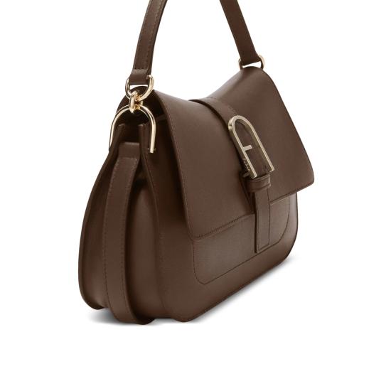 26FW 훌라 FLOW 플로우 미디엄 토트백 WB00996 BX2045 4284S BROWN - FURLA