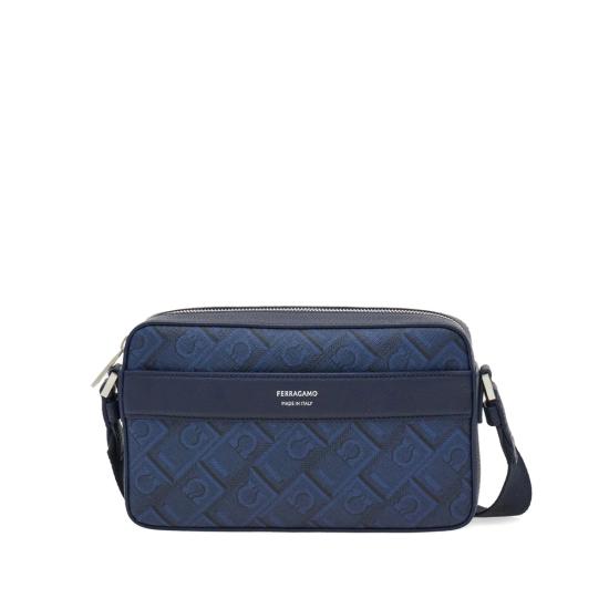 26FW 살바토레 페라가모 크로스백 241658 0791232 NENAV BLUE BLACK