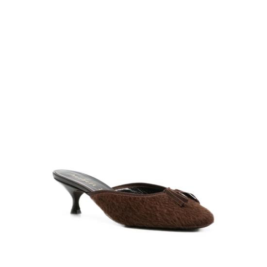 26FW 허버트 리바인 뮬/슬리퍼 HBWF134 077 BROWN - HERBERT LEVINE