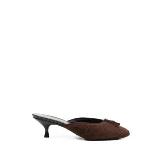 26FW 허버트 리바인 뮬/슬리퍼 HBWF134 077 BROWN