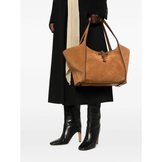 26FW 토즈 토트백 XBWTSBQ0200P 3A7L12 BROWN - TODS