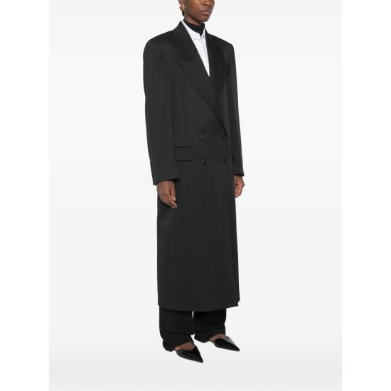 26FW 로에 코트 820 10 270 BLACK - ROHE