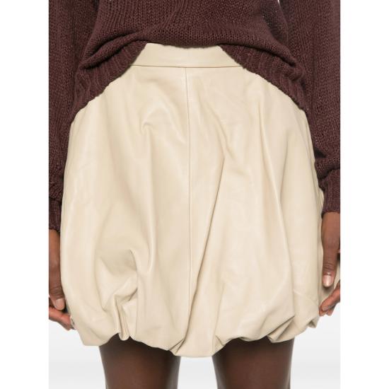 26FW 바이말렌비거 숏 스커트 BREY 1Y4 NEUTRALS - BY MALENE BIRGER
