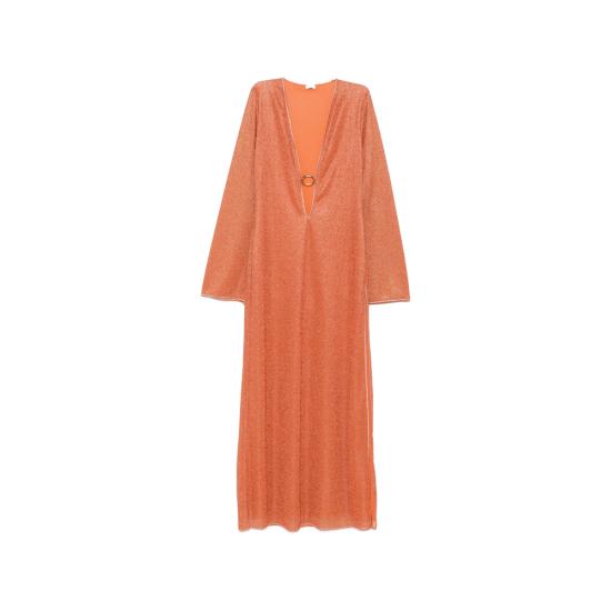 26FW 오세리 롱 원피스 RLS261 LUREX ORANG ORANGE