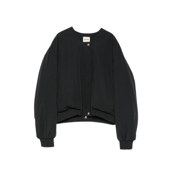 26FW 케이트 카라리스 레더 봄버 자켓 62414242 W4242 200 BLACK