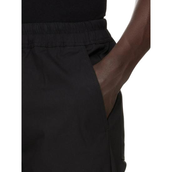 26FW 릭 오웬스 트레이닝/조거 팬츠 RU02F4378 TE 09 BLACK - RICK OWENS