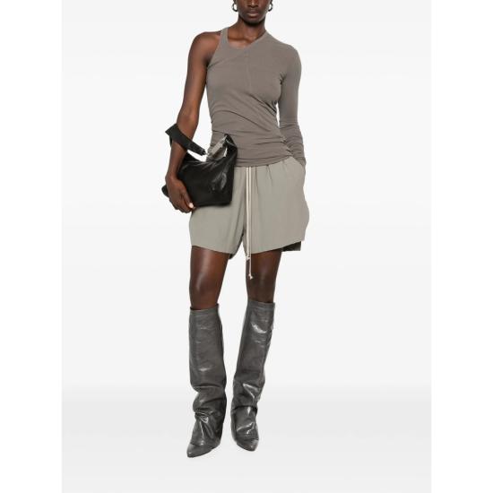 26FW 릭 오웬스 긴팔 티셔츠 RP02F5203 RC 34 GREY - RICK OWENS