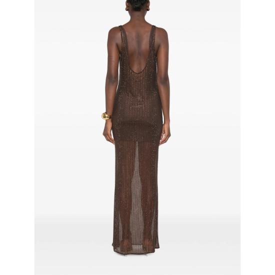 26FW 베누자 롱 원피스 DS005C JAVA BROWN - VENUJA