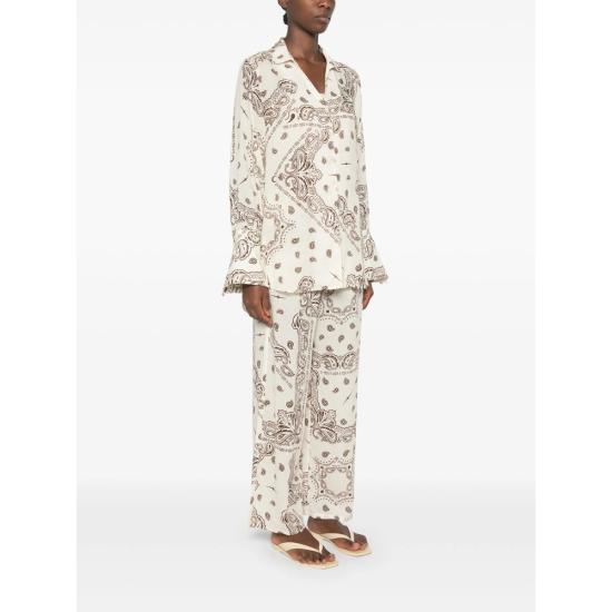 26FW 베누자 블라우스 ST009A CREAM NEUTRALS BROWN - VENUJA