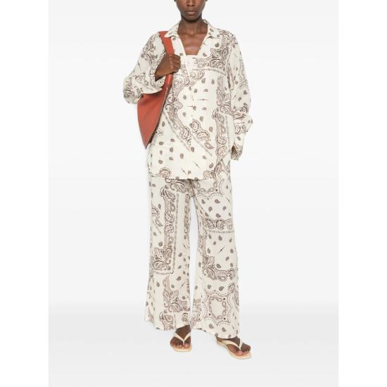 26FW 베누자 블라우스 ST009A CREAM NEUTRALS BROWN - VENUJA