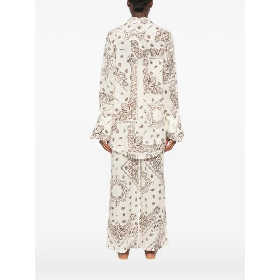 26FW 베누자 블라우스 ST009A CREAM NEUTRALS BROWN - VENUJA