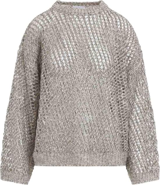  브루넬로 쿠치넬리 스웨터 MEA345600PCII33PIETRAMARRONE DIVERS - BRUNELLO CUCINELLI