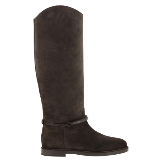 26FW 브루넬로 쿠치넬리 부츠 MZSFC3316 DARK BROWN