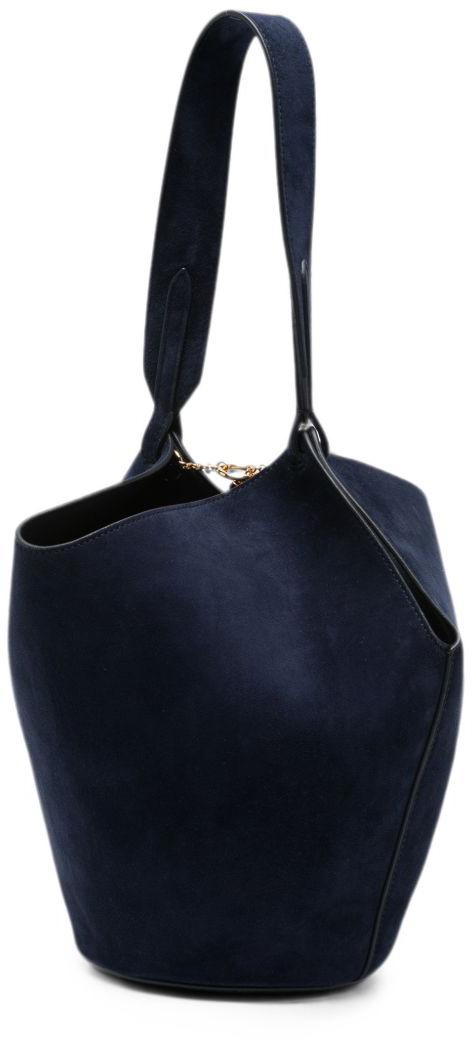 26FW 케이트 시그니처 로터스 미니 토트백 H2056726358 NAVY - KHAITE