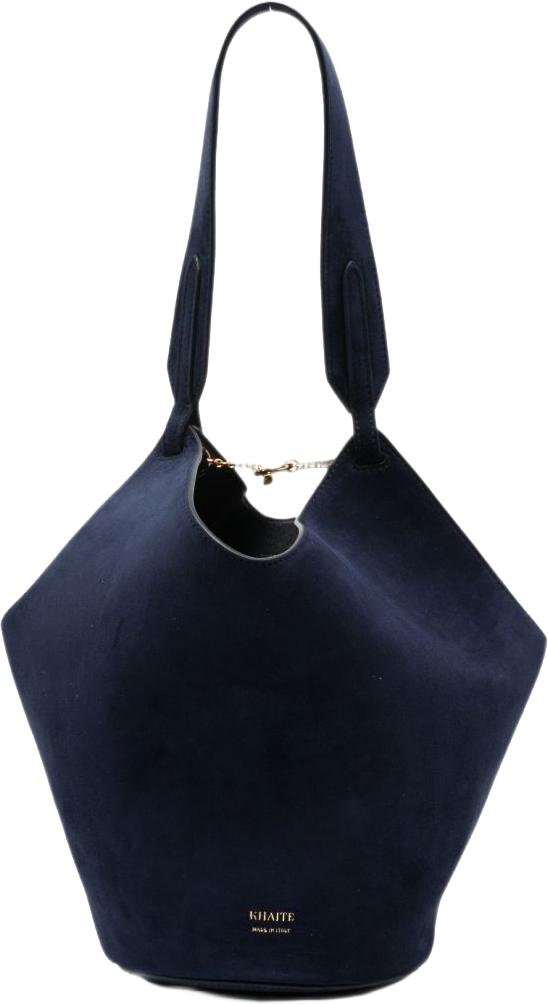 26FW 케이트 시그니처 로터스 미니 토트백 H2056726358 NAVY