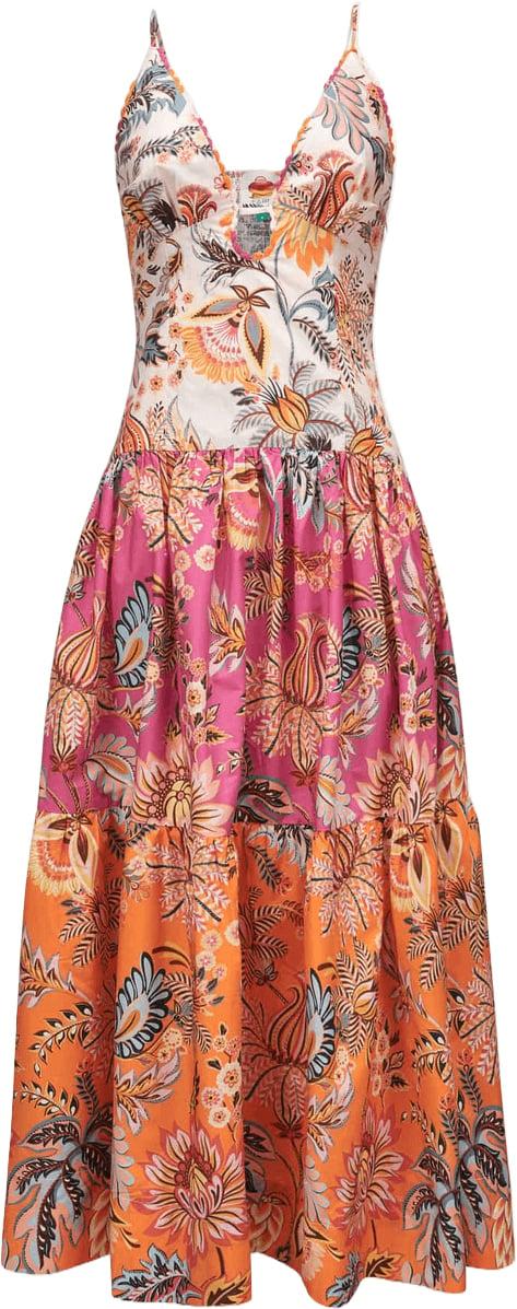 26FW 팜 리오 롱 원피스 FARMRIO35564625182LIGIAFLORALMIXSLEEVELESSMAXIDRESSMAXIDRESSESMULTICOLOR DIVERS - FARM RIO