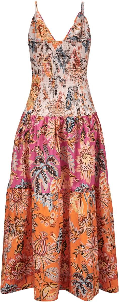 26FW 팜 리오 롱 원피스 FARMRIO35564625182LIGIAFLORALMIXSLEEVELESSMAXIDRESSMAXIDRESSESMULTICOLOR DIVERS