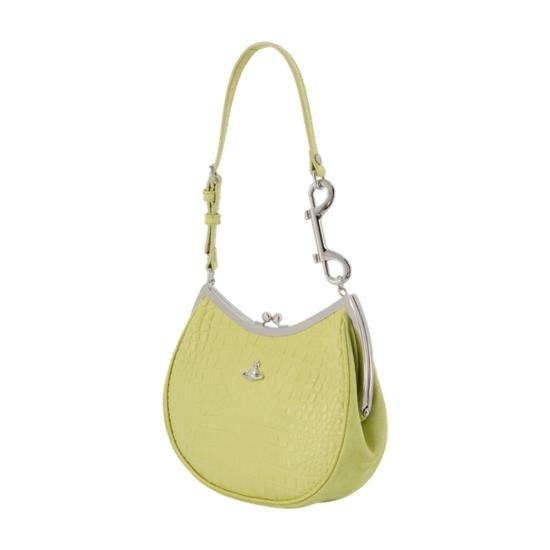 26FW 비비안웨스트우드 숄더백 4B01000PW L0098 M403 green - VIVIENNE WESTWOOD