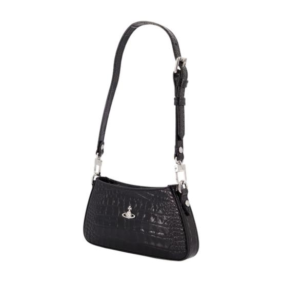 26FW 비비안웨스트우드 ORB 타샤 레더 스터드 숄더백 ORB 타샤 레더 스터드 숄더백 5801000JW L0098 N401 BLACK - VIVIENNE WESTWOOD