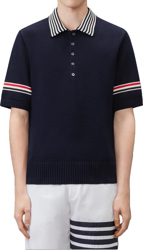 26FW 톰브라운 폴로 티셔츠  - THOM BROWNE