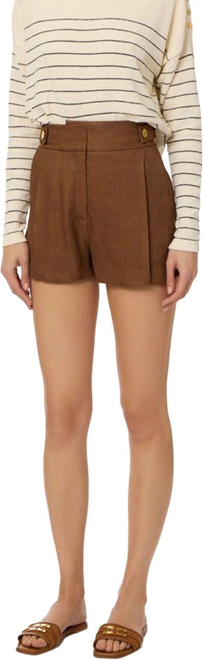 26SS 엘리자베타프랜치 숏팬츠 SH01162E2 BROWN - ELISABETTA FRANCHI