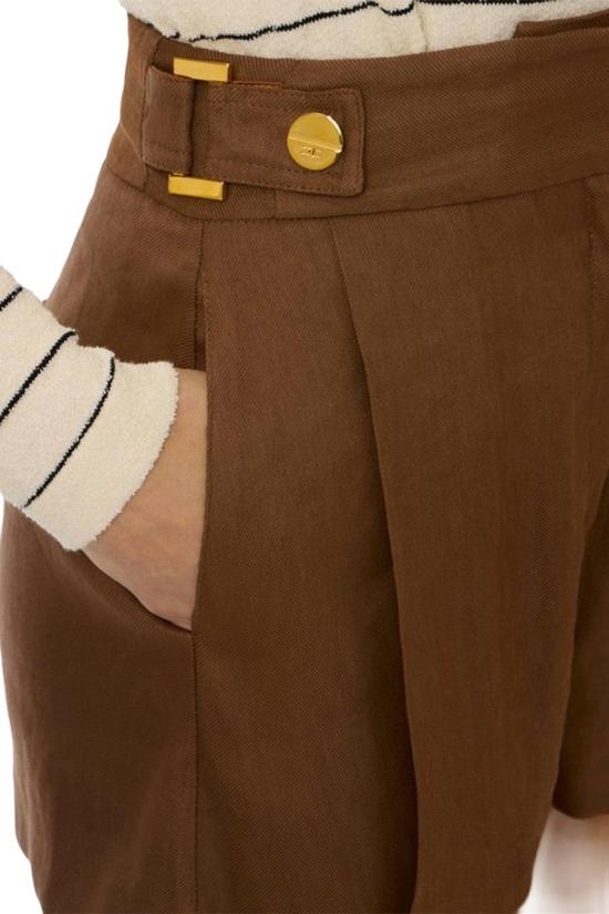 26SS 엘리자베타프랜치 숏팬츠 SH01162E2 BROWN - ELISABETTA FRANCHI