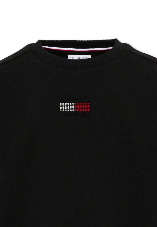 26FW [키즈] 타미힐피거 니트/스웻셔츠 KG0KG09490 BDS BLACK - TOMMY HILFIGER