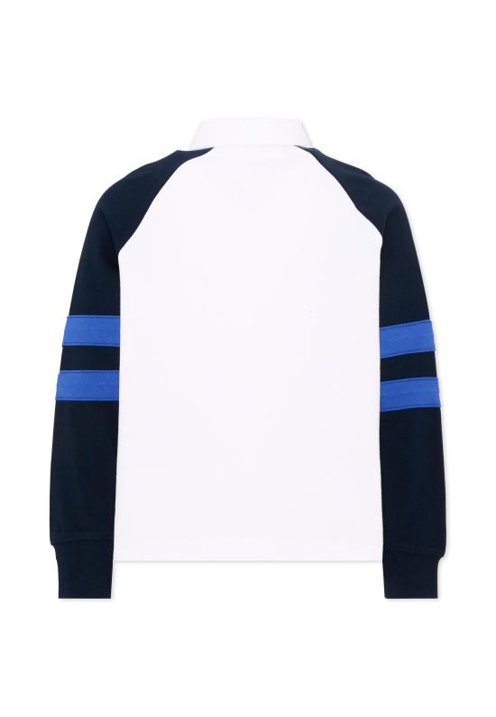 26FW [키즈] 타미힐피거 폴로 셔츠 KB0KB10584 YBR WHITE - TOMMY HILFIGER