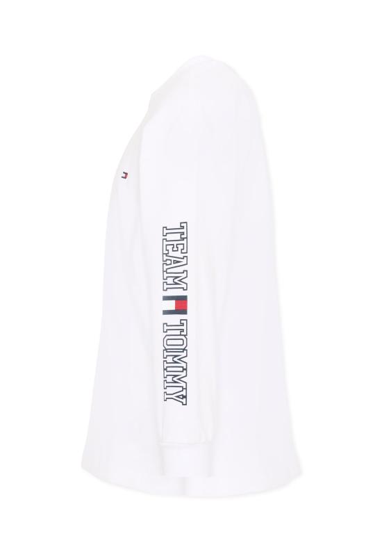 26FW [키즈] 타미힐피거 티셔츠 KB0KB10512 YBR WHITE - TOMMY HILFIGER