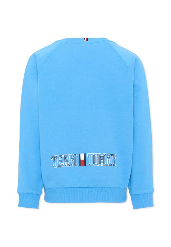 26FW [키즈] 타미힐피거 니트/스웻셔츠 KB0KB10509 C39 LIGHT BLUE - TOMMY HILFIGER