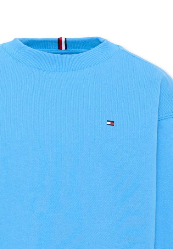 26FW [키즈] 타미힐피거 니트/스웻셔츠 KB0KB10509 C39 LIGHT BLUE - TOMMY HILFIGER