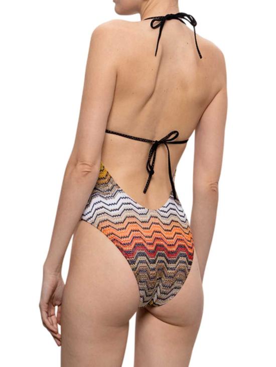 26SS 미소니 원피스 수영복 MC24SP00BR015D BLK RED YELLOW S91SC - MISSONI